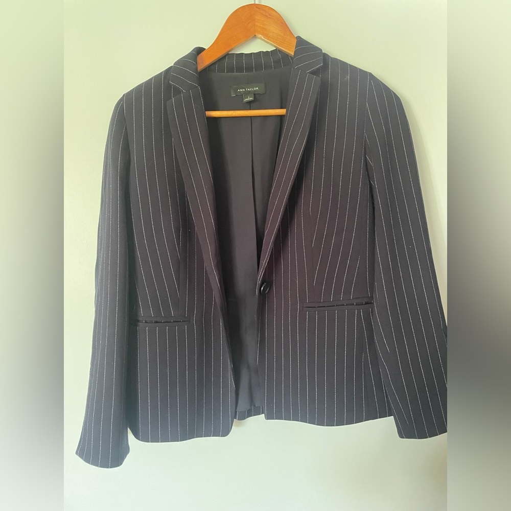 NWT- Ann Taylor pinstripe suit